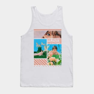 Kpop Design Wendy Red Velvet Tank Top